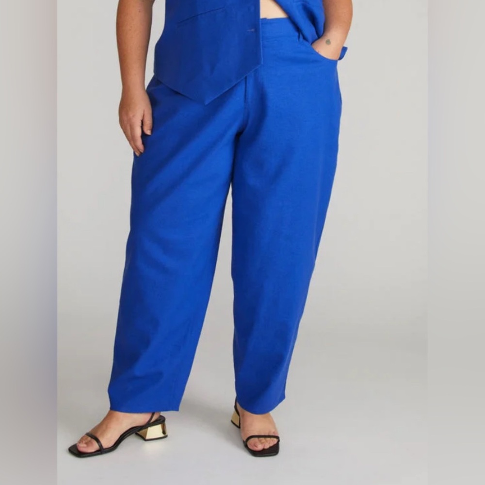 Universal Standard Blue Straight Leg Pants